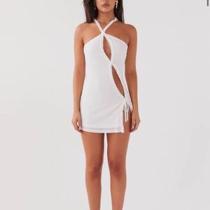 Midnight Rhapsody exclusive ruffle mini dress